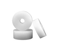 2-20 unidades Diámetro interior 7-9mm, Espesor 1-20mm caucho de silicona blanco almohadillas de amortiguación de vibraciones para maquinaria, muebles, automoción, 7x40x10mm(2pcs)