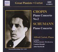 ショパン:ピアノ協奏曲第2番/シューマン:ピアノ協奏曲(コルトー/ロンドン・フィル)