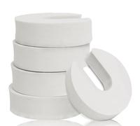 [2.2CM] BYETOO 8pcs Tope Puerta Bebe Seguridad para Niños,Protector Dedos Puerta Bebe,Tope Clip Protector,Prevenir Lesiones de Golpe,Protección para Niños de Accidental Quedar Bloqueado en Sala,Bianco