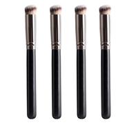 2/3/4 brochas correctoras en ángulo para la nariz plana para ocultar el ajuste de mezcla, pulir con polvo líquido cosmético Pro pequeño maquillaje base Bros brochas de maquillaje y (C, talla única)