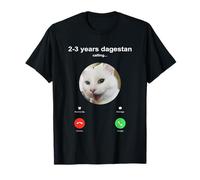 2 3 Años Daguestán Camiseta Divertido Gato Humor MMA Camiseta