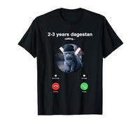 2 3 Años Daguestán Camiseta Divertido Gato Humor MMA Camiseta