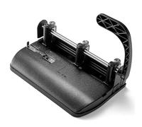 2-3 Hole Punch,Adjustable w/Lever Handle,Punch 32 Sheets,BK, Sold as 1 Each