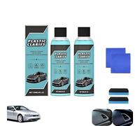 2/3 Pcs Plastic Clarify,Plastic Clarify For Cars,Waterless Spray Wax,Car Interior Plastic Cleaner & Conditioner (2 PCS)