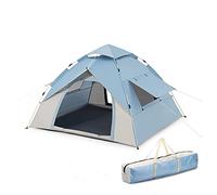 2-3 Person Portable Tent, Outdoor Camping and Clamping Tent, Family Tent with Carry Bag, Windproof Automatic Tent for Hiking Camping Mountaineering Beach Outdoor Hiking Backy