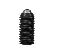 2-3 Uds Negro Grado 12,9 Hexagonal Resorte Bola Émbolo Juego De Puntas Tornillo Perno M2.5 M4 M8 M10 Cerradura(12mm,M2.5-3pcs)