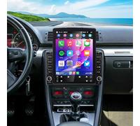 2+32G 2 DIN Android 14 Auto Radio Coche con CarPlay Android Auto para Audi A4 2006 2007 2008, Pantalla táctil de 9,7 Pulgadas Autoradio Estéreo Reproductor con navegación GPS SWC Mirror Link WiFi
