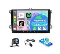 2+32G Android 13 Auto Radio Coche con CarPlay Android Auto para VW Beetle 2012 2013-2019, pantalla táctil de 9 pulgadas Autoradio Estéreo Reproductor con navegación GPS FM RDS SWC MirrorLink Bluetooth