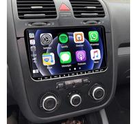 2+32G Android 13 Auto Radio Coche para VW Golf MK5 MK6 Caddy Jetta Carplay Android Auto，2 DIN 9 Pulgadas Radio de Pantalla táctil Bluetooth Multimedia con navegación GPS WiFi FM Mirror Link