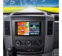 2+32G Android 13 Autoradio Navi para Mercedes Benz Sprinter 2006 - 2017, 9 pulgadas pantalla táctil reproductor de coche Radio GPS Navigation Head Unit con Carplay Android Auto Bluetooth WiFi FM RDS