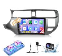 [2+32G] Android 13 Estére para Kia K3 Rio 2011-2015 con Inalámbrico Carplay y Android Auto - 9 Pulgadas de Pantalla Táctil de Radio con Enlace Espejo, WiFi GPS FM/RDS Radio + Cámara de Visión Trasera