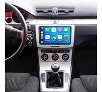 2+32G Android 13 Radio Coche para Passat B6 (2007-2011) y Golf Plus MK5 (2003-2009) 9 Pulgadas Radio Coche con Inalámbrico Carplay Android Auto, GPS Navi, WiFi, Bluetooth, FM/SWC, Cámara Trasera