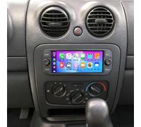 2+32G Android 14 Auto Radio Coche con CarPlay y Android Auto para Jeep Liberty 2001-2007, Pantalla táctil de 6,86 Pulgadas Autoradio Estéreo Reproductor con GPS Navegación FM RDS SWC Mirror Link WiFi