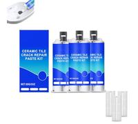 2/3Pcs Sempornai Multi-Functional Waterproof and Anti-Corrosion Repair Adhesive,Tile Wall Repair Glue Tile Marble Repair Hole Filler Adhesive for Household Stone Cracks and Gaps (3PCS)