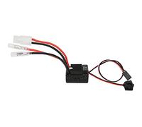 2-3S 60A ESC cepillado impermeable con BEC de 6 V/3 A, controlador de velocidad electrónico para coche RC 1/10, compatible con motores cepillados y tarjetas de programación de bo