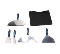 2, 4, 10, 12, 14 Pulgadas de Corte de Masilla, Herramienta de Raspador de Pintura de Acero Inoxidable, PP y TPR, Bolsa de Almacenamiento, Sitio de Construcción Decoración del