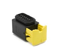 2 4 12 pines 1-1564520-1 TE 1-1703639-1 1-1564414-1 Conector de arnés cableado automático impermeable for accesorios SCR(Orange)