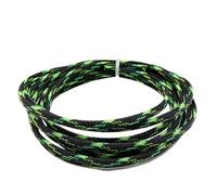 2/4/6/8/10/12/14/16/20/25/30/40mm Expandable Insulated Braided Sleeving Tight Wire Gland Protection Cable Sleeve(Black Cross,2mm,10 Meters)