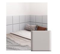 2/4/6/8 Piezas, Almohadillas anticolisión for Pared, Paneles Protectores autoadhesivos, Pegatinas de Pared 3D for decoración de Fondo, for dormitorios(Color 3,35x35cm-6pcs)