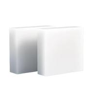 2/4/8 Uds hoja de polipropileno blanco placa de PP tablero de plástico tamaño 50mm x 50mm - 50mm x 100mm espesor 1mm-40mm(80x80x35mm 1Pcs)