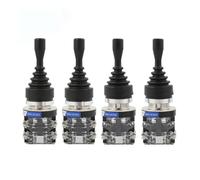 2/4 Directions Momentary/Self-locking Monolever Joystick Switch Transparent Black HKA1-41Z02/41Z04/41Y02/41Y04 BIANMTSW(HKA1-41Y02 locking)