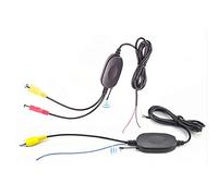 2,4 GHz Inalámbrico Vídeo RCA Transmisor y Receptor Kit para la Cámara de Reserva del Coche de la Opinión Posterior del Revés del Monitor Sistema de Estacionamiento