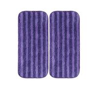 2/4 Piezas, Almohadillas De Trapeador De Microfibra Reutilizables, Compatibles Con Swiffer, Wet Jet, Almohadilla Húmeda Y Seca, Paño For Polvo Doméstico, Accesorios De Limpieza.(Purple 2pcs)