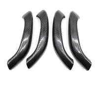 2/4 Piezas Cubierta Exterior Manija Puerta Delantera Trasera Interior Para X1 X2 F48 F49 F39 2016 2017 2018 2019-2022 Protector de manija de puerta interior de automóvi(Carbon Fiber 4PCS)