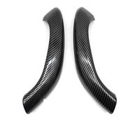 2/4 Piezas Cubierta Exterior Manija Puerta Delantera Trasera Interior Para X1 X2 F48 F49 F39 2016 2017 2018 2019-2022 Protector de manija de puerta interior de automóvi(Carbon Fiber 2PCS)