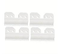 2/4 piezas de cuchillas de cerámica para tijeras de barba, compatibles con tijeras de y aptas para cortapelos , , AG A5