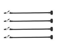 2/4 Piezas De Metal De Cuello De Cisne Flexible Magnético Con Clips De Cocodrilo Para Manos Amigas Herramienta De Tercera Mano Electrónica Para Automóviles Soporte De Artesanía De Joyería