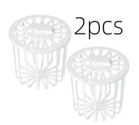 2/4 Piezas de Nidos Plásticos para Canarios y Pinzones - Accesorios Duraderos con Diseño Ventilado, Entrada/ , Fácil Limpieza, Suministros para Cría de Aves en Jaula, para Pájaros Domésticos