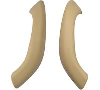 2/4 Piezas Manija Interior Puerta Coche Reposabrazos Tirador Panel Para X1 F48 F49 2016-2019 X2 F39 2017-2020 Protector de manija de puerta interior de automóvi(Beige 2pcs)