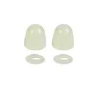 2/4 piezas universales luminosas para pernos de inodoro, accesorios de inodoro, cubierta decorativa, tapa de tornillo a presión, tapas universales luminosas