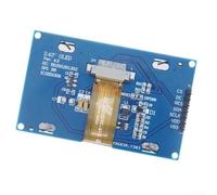 2.4 pulgadas para pantalla LCD OLED 128x64 píxeles con controlador SSD1309 compatible para comunicación SPI e I2C para sistemas integrados (azul)
