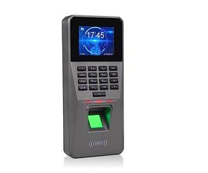 2,4 Pulgadas TCP/IP/USB biométrico RFID Sistema de Control Acceso Huellas Dactilares Reloj Tiempo electrónico máquina Asistencia Reloj eficiente