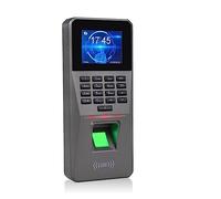 2,4 Pulgadas TCP/IP/USB biométrico RFID Sistema de Control de Acceso de Huellas Dactilares Reloj de Tiempo electrónico máquina de Asistencia