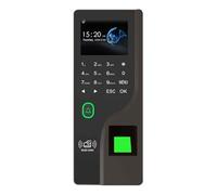 2.4 Reloj de huellas dactilares Software de asistencia Contraseña en la nube Control de acceso RFID Escáner de huellas dactilares Asistencia de huellas dactilares del empleado para pequeñas empresas(T