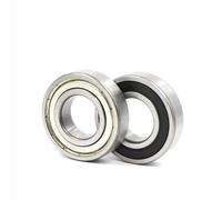 2/4 unids/lote 6201-2RZ rodamientos de Motor de precisión de alta velocidad 6201-2RS 6201ZZ 6201-2RZ 12 * 32 * 10mm 12 * 32 * 10(2PCS,6201-2RS)