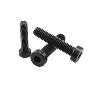 2-40 piezas M3-M12, clase de resistencia 12.9, tornillos mecánicos de cabeza cilíndrica baja con hexagonal interior en acero al carbonio, M3x20mm(40 piezas)