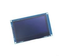 2.42 pulgadas 128 x 64 pulgadas para módulo de pantalla OLED SSD1309 controlador de 7 pines para pantalla serie Spi I2C compatible con arduino para proyectos electrónicos de bricolaje (verde)