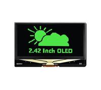 2.42inch OLED Display Module - 128x64 Resolution, SPI/I2C Communication, Compatible with Raspberry Pi/Arduino, SSD1309 Driver Chip (Green)
