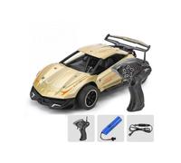 2.4g Rc Metal Drift Racing Car Toy Off Road Radio Remote Control Vehicle Electronic Remo Hobby Toys,gold