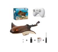 2.4G Remote Control Devil Fish Pool Toy for Kids Age 8+ Waterproof RC Boat US