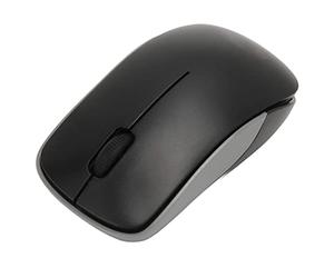 2.4GHz Silencio Ergonómico Cómodo Sentirse Portátil para Trabajar en Casa Negro Que Dentro de 10 su Convenientemente en Cómputo Mouseergonomic Mouseptical Mousecordl óptico (Black)