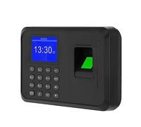 2.4in Pantalla Biométrica Huella Digital Contraseña Asistencia Máquina Reloj de Tiempo Grabador