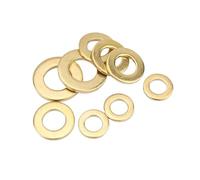 2/5/10/20/25/30/50/100 Uds M2 .5 M3 M4 M5 M6 M8 M10 M12 M14 M16 arandela plana de cobre y latón sólido no estándar juntas lisas DIY(2pcs M10x30x2mm)