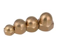 2/5/10/20pc Tuerca Ciega De Bellota Latón M3 M4 M5 M6 M8 M10 M12 Tapas Decorativas for Tuercas(M4 20pcs)