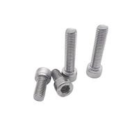 2/5/10/50 Uds DIN912 M1.4-M6 A2-70 304 tornillo de cabeza hexagonal de acero inoxidable(12mm,50pcs M2.5)