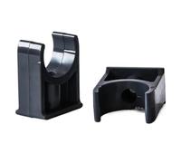 2/5/10 Uds Abrazaderas De Tubo Clips PVC Abiertos Soporte Abrazadera Fijo